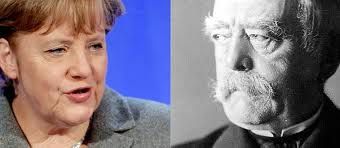 comparaison Merkel Bismarck pertinence