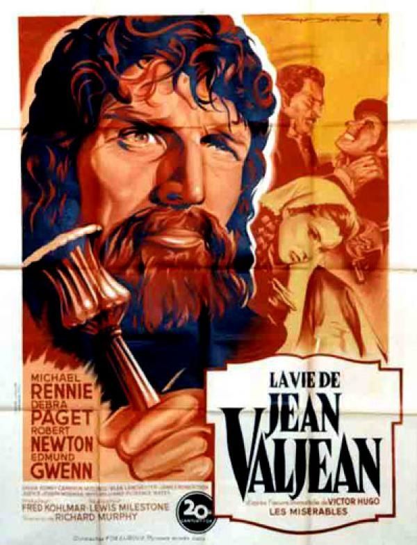 La vie de Jean Valjean (Les Misérables) affiche VF