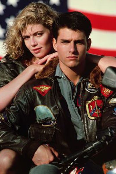 Tom Cruise et Kelly McGillis. Paramount Pictures