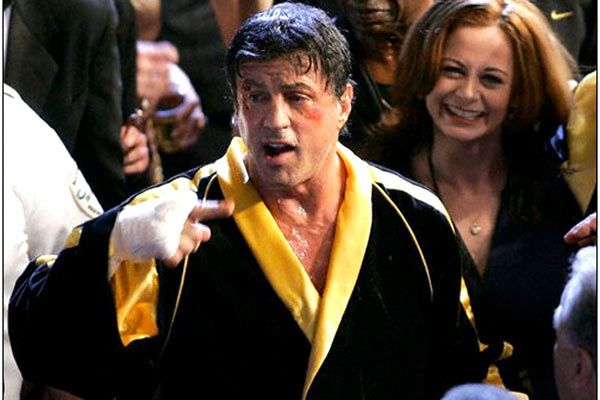 Sylvester Stallone et Geraldine Hughes. MGM / Twentieth Century Fox Sylvester Stallone et Geraldine Hughes. MGM / Twentieth Century Fox