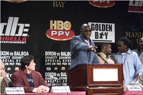 Sylvester Stallone et Antonio Tarver. MGM / Twentieth Century Fox Sylvester Stallone et Antonio Tarver. MGM / Twentieth Century Fox