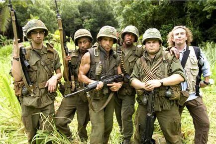 Tropic Thunder - Ben Stiller, Robert Downey Jr. et Jack Black Tropic Thunder - Ben Stiller, Robert Downey Jr. et Jack Black
