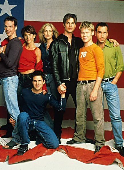 Queer as Folk - Hal Sparks, Peter Paige, Michelle Clunie, Thea Gill, Gale Harold, Randy Harrison & Scott Lowell Queer as Folk - Hal Sparks, Peter Paige, Michelle Clunie, Thea Gill, Gale Harold, Randy Harrison & Scott Lowell