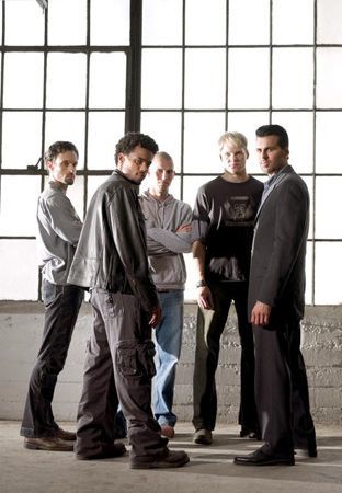Sleeper Cell - Henri Lubatti, Michael Ealy, Alex Nesic, Blake Shields & Oded Fehr Sleeper Cell - Henri Lubatti, Michael Ealy, Alex Nesic, Blake Shields & Oded Fehr