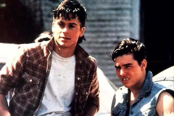 Outsiders - Rob Lowe et Tom Cruise Outsiders - Rob Lowe et Tom Cruise