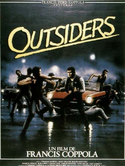 Francis Ford Coppola dans Outsiders (Affiche) Francis Ford Coppola dans Outsiders (Affiche)