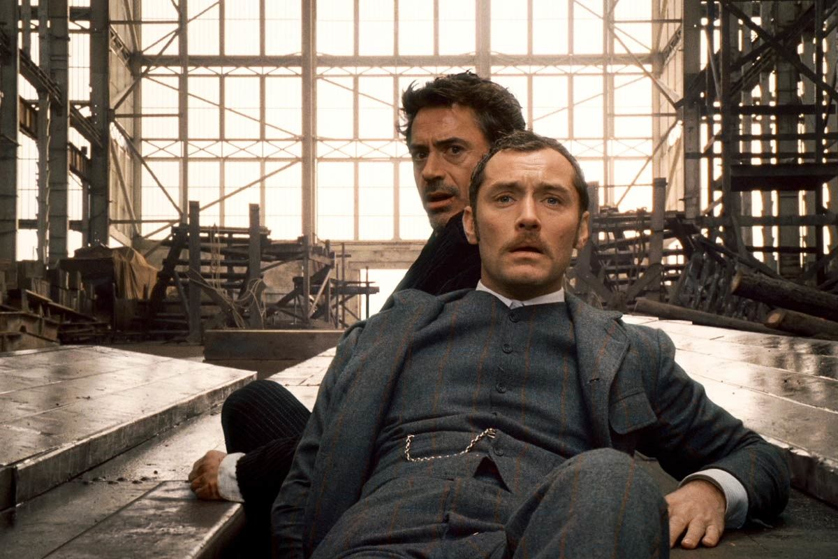 Robert Downey Jr. et Jude Law. Warner Bros. France Robert Downey Jr. et Jude Law. Warner Bros. France