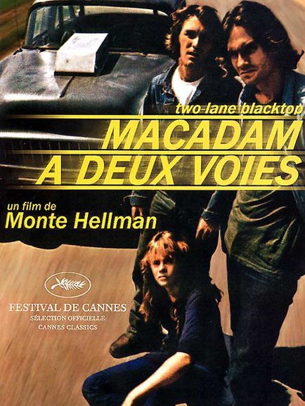 Monte Hellman dans Macadam à deux voies (Affiche) Monte Hellman dans Macadam à deux voies (Affiche)