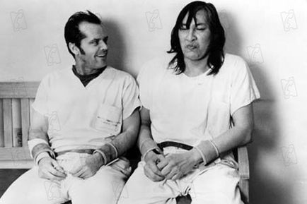 Vol au-dessus d'un nid de coucou - Will Sampson et Jack Nicholson Vol au-dessus d'un nid de coucou - Will Sampson et Jack Nicholson