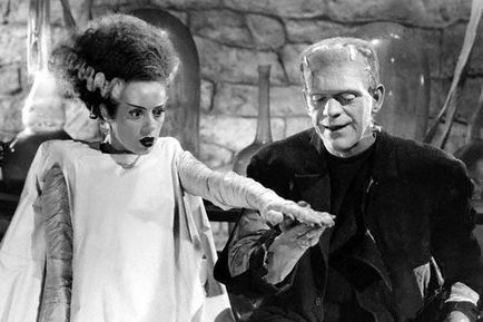 La Fiancée de Frankenstein - Elsa Lanchester et Boris Karloff