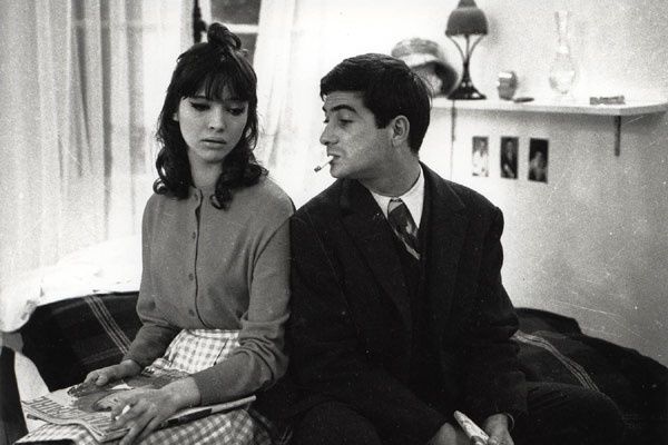 Anna Karina et Jean-Claude Brialy. Ciné Classic Anna Karina et Jean-Claude Brialy. Ciné Classic