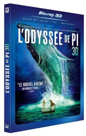 L'Odyssée De Pi [Blu Ray 3D + Blu-Ray + DVD] [Blu-ray 3D]
