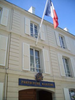 Résidence du Préfet maritime de Cherbourg, rue des Bastions, Cherbou