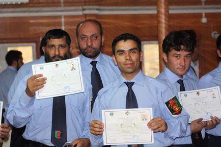 Afghan National Customs Academy Graduation / La remise des attestation