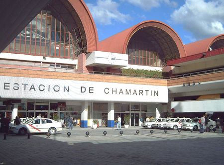 Entrance of the Category:Estación de Chamartín | Chamartín railway