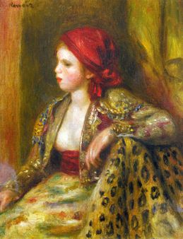 'Odalisque' by Pierre-Auguste Renoir | Source High resolution downloa