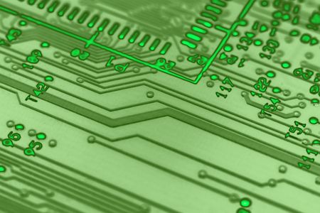 part of internal filling of a computer.