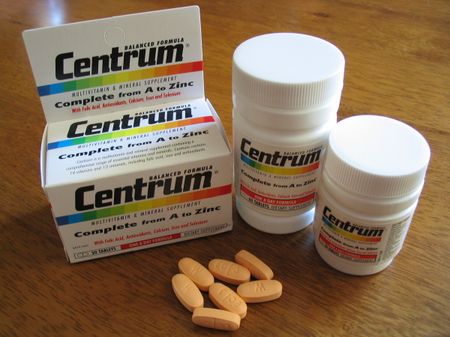 Centrum multivitamins in Australasian packaging. | Source http://www.