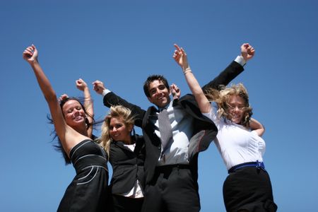 Young business team