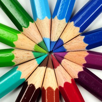 Colored pencils