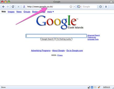 pagina google