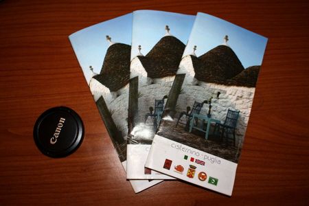 Cisternino Tourism Depliant ... with mine Photo!