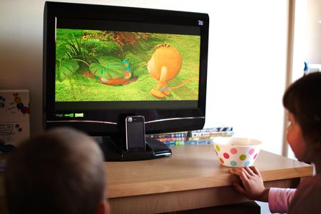TV with iPod/Phone Dock?! ...