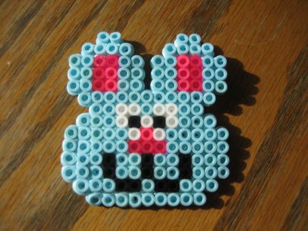 Perler Beads Bunny Rabbit