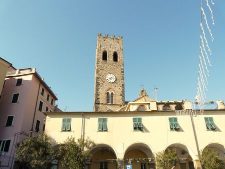 Torre campanaria della chiesa di San Giovanni Battista, Monterosso al 
