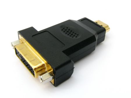 1 Photo of an HDMI-DVI-Adapter 1 Foto eines HDMI-DVI-Adapters | Source