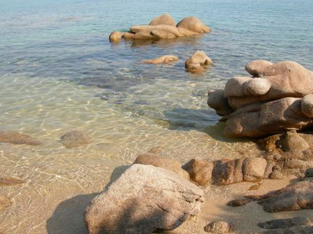 Shore in Sardinia