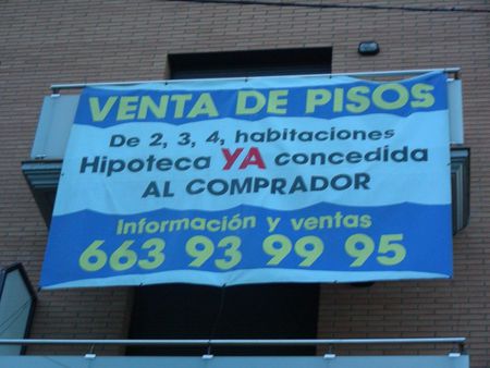 "Hipoteca YA concedida AL COMPRADOR"
