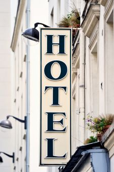 Hotel signboard