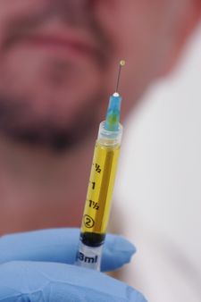 doctor with injection