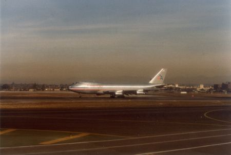 Rose Bowl 1979-80 American Airlines 747