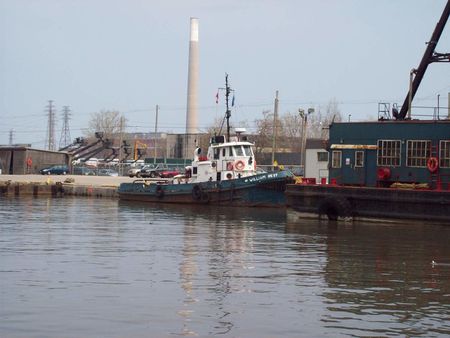 Tugboat William Rest, Keating Channel, Toronto | Source | Date 2009-05