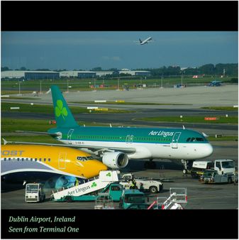 Dublin Airport : AVIATION LOVE : Aer Lingus is the irish flag carrier 