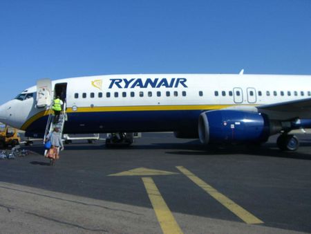 Ryan Air, departing from Perpignan