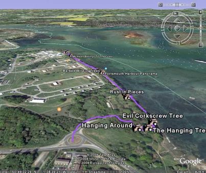 Google Earth Track File