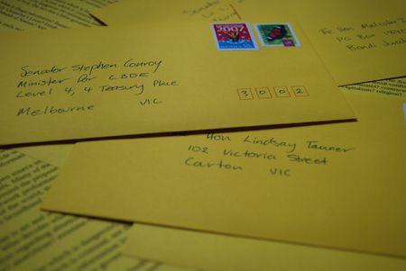 Letters to Aussie MPs - No Clean Feed Please.