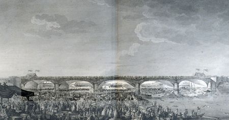 Vue du Pont en 1782-83