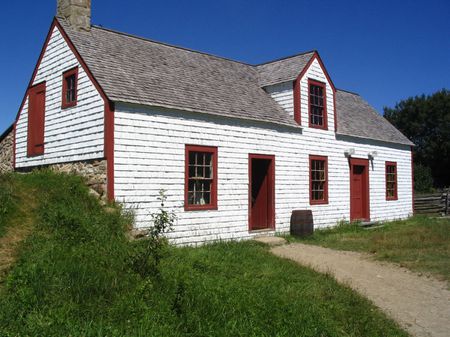 Maison Blackhall, Village historique acadien, New Bandon, Nouveau-Brun