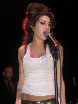 Amy Winehouse in 2007. | Source http://www. flickr. com/photos/362921