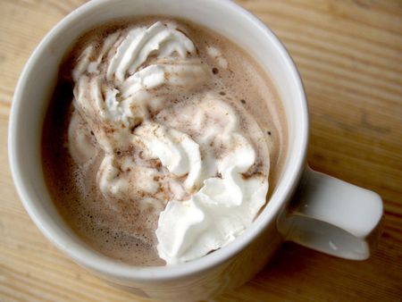 Varm kakao med flødeskum | Source http://www. flickr. com/photos/2317