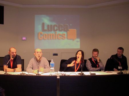 Lucca Comics&Games 2010 - Incontro con lo staff del fumetto della Serg