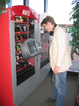 Fancy vending machine