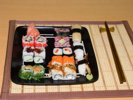Sushi, Rolls, Sashimi - Japan kitchen