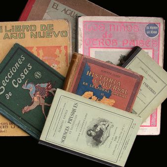 Libros escolares | Source Fundación Sierra Pambley | Date 2007-07-07