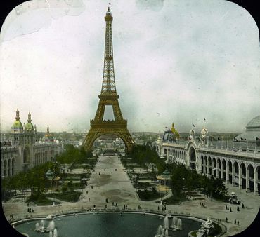 Paris Exposition: Champ de Mars and Eiffel Tower, Paris, France, 1900