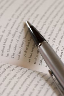 A handsome pen and a novel